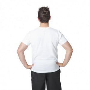 T-Shirt Mixte Blanc - Taille M FourniResto - 8