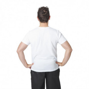 T-Shirt Mixte Blanc - Taille XL FourniResto - 8