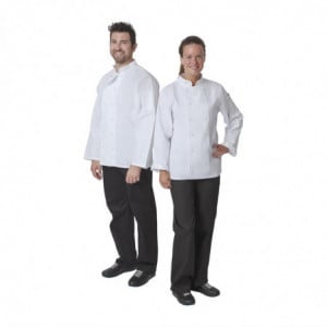 Veste de Cuisine Mixte Blanche à Manches Longues Vegas - Taille L Whites Chefs Clothing  - 4