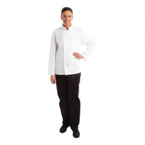 Veste de Cuisine Mixte Blanche à Manches Longues Vegas - Taille L Whites Chefs Clothing  - 7