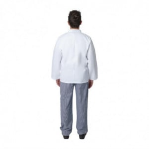 Veste de Cuisine Mixte Blanche à Manches Longues Vegas - Taille XL Whites Chefs Clothing  - 3