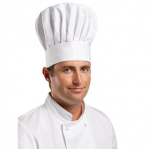 Toque de Chef Tallboy - Taille L Whites Chefs Clothing  - 1