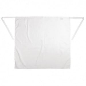Tablier Standard Blanc - 914 x 762 mm Whites Chefs Clothing  - 6