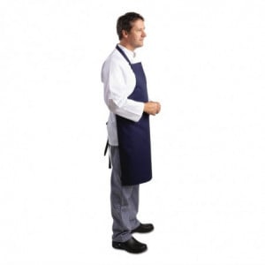 Tablier Bavette Bleu Marine - 970 x 710 mm Whites Chefs Clothing - 4