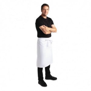 Tablier de Serveur Standard Blanc - 1000 x 700 mm Whites Chefs Clothing - 3