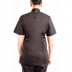 Veste de Cuisine Zippée Noire pour Femme Springfield - Taille XL Chef Works  - 5