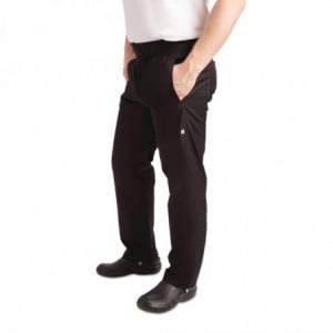 Pantalon Slim Noir pour Homme - Taille L Chef Works  - 6