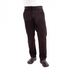 Pantalon Slim Noir Pour Homme - Taille S Chef Works  - 1