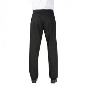 Pantalon Slim Noir Pour Homme - Taille S Chef Works  - 5