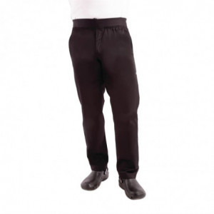 Pantalon Slim Noir Pour Homme - Taille S Chef Works  - 7