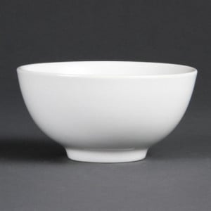 Bol à Riz Blanc - 130 mm de Diamètre - Lot de 12 Olympia - 1