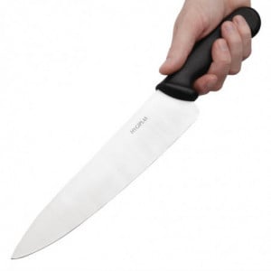 Couteau de Cuisinier Noir - Lame de 25,5 mm Hygiplas - 3
