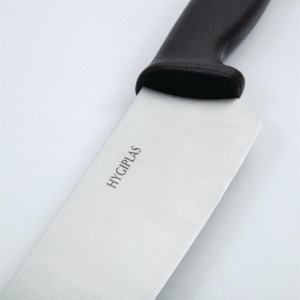 Couteau de Cuisinier Noir - Lame de 25,5 mm Hygiplas - 4