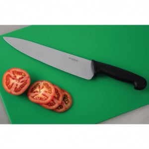 Couteau de Cuisinier Noir - Lame de 25,5 mm Hygiplas - 5