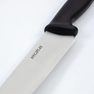 Couteau de Cuisinier Noir - Lame de 21,5 cm Hygiplas - 4