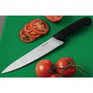 Couteau de Cuisinier Noir - Lame de 21,5 cm Hygiplas - 5