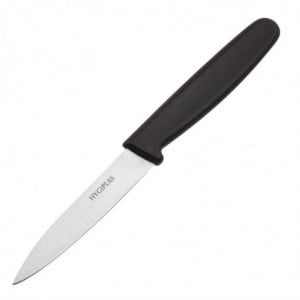 Couteau d'Office Noir - Lame Droite de 7,5 cm Hygiplas - 1