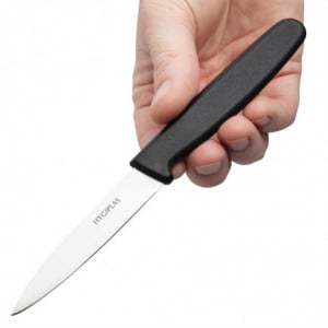 Couteau d'Office Noir - Lame Droite de 7,5 cm Hygiplas - 3