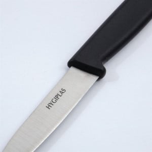Couteau d'Office Noir - Lame Droite de 7,5 cm Hygiplas - 4