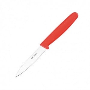 Couteau d'Office Rouge - Lame de 7,5 cm Hygiplas - 1