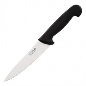 Couteau de Cuisinier Noir - Lame 16 cm Hygiplas - 1