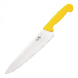 Couteau de Cuisinier Jaune Lame 25,5 cm Hygiplas - 1