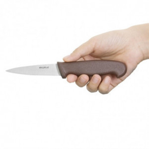Couteau d'Office Marron - Lame 9 cm Hygiplas - 4