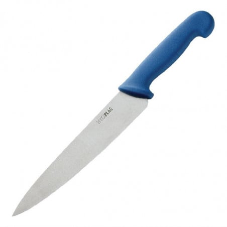 Couteau de Cuisinier Bleu Lame - 21,5 Cm Hygiplas - 1