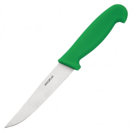 Couteau à Légumes Vert - Lame 10 cm Hygiplas - 1