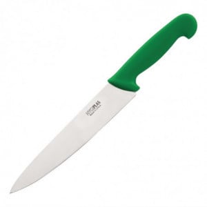 Couteau de Cuisinier Vert - Lame 21,5 cm Hygiplas - 1