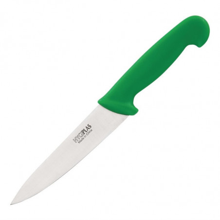 Couteau de Cuisinier Vert - Lame 16 cm Hygiplas - 1