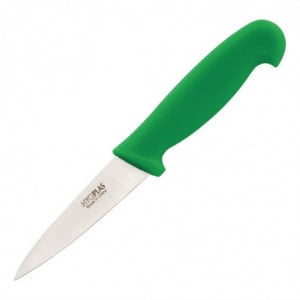 Couteau d'Office Vert Lame - 9 cm Hygiplas - 1