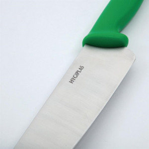Couteau de Cuisinier Vert - Lame 25,5 cm Hygiplas - 4