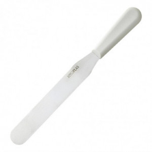 Couteau Spatule Droit Blanc - Lame 20,5 cm Hygiplas - 1
