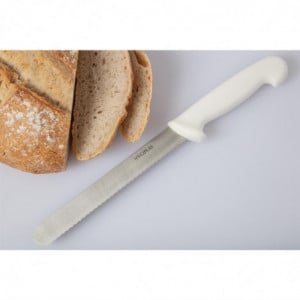 Couteau à Pain Blanc - Lame 20,5 cm Hygiplas - 3