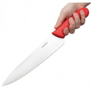 Couteau de Cuisinier Rouge - Lame 25,5 cm Hygiplas - 3