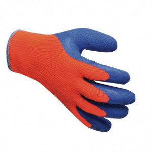 Gants Anti-froid Coloris Orange et Bleu - Taille Unique FourniResto - 1