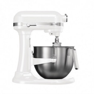 Batteur Multifonction à Bol Relevable Blanc - Capacité 6,9 L KitchenAid - 1