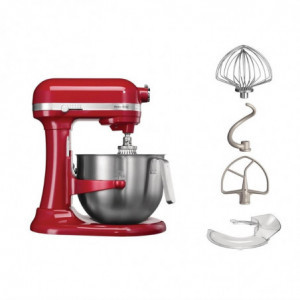 Batteur Multifonction à Bol Relevable Rouge - Capacité 6,9 L KitchenAid - 3