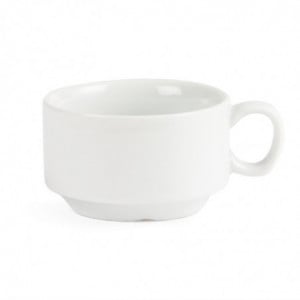 Tasse à Expresso Empilable Blanche 85 ml - Ø 80 mm - Lot de 12 Olympia - 3