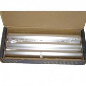 Rouleau de Papier Aluminium pour Distributeur Compact 30 m - Lot de 3 Wrapmaster - 1