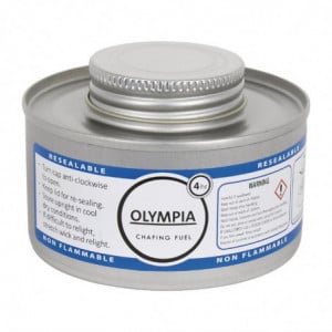 Combustible 4 h pour Chafing Dish - Lot de 12 Olympia - 1