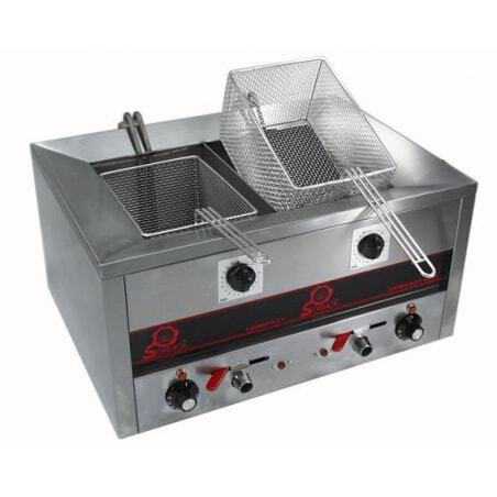Friteuse Spéciale Surgelés - 2x7 L Sofraca - 1 Friteuse Spéciale Surgelés - 2x7 L Sofraca - 1