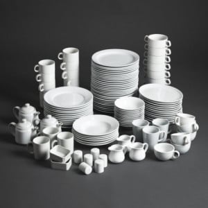 Assiette à Bord Large - Ø 165 mm - Lot de 12 Athena Hotelware - 6