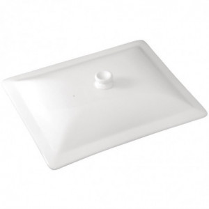 Couvercle Blanc pour Bac GN 1/2 Whiteware Olympia - 4