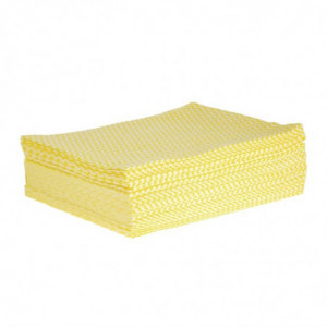 Chiffon Solonet Jaune - Lot de 50 Jantex - 3