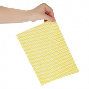 Chiffon Solonet Jaune - Lot de 50 Jantex - 5