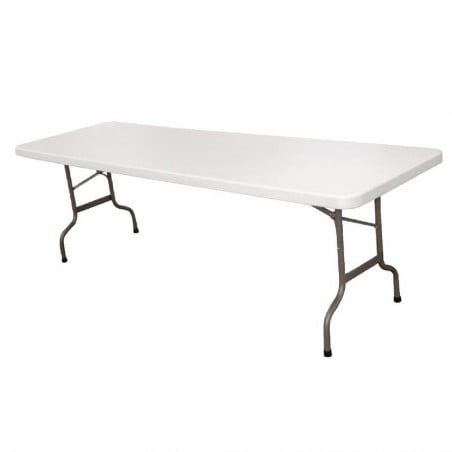 Table Pliable Blanche - L 2430 mm Bolero  - 1
