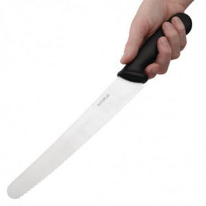 Couteau à Pâtisserie Noir - 25 cm Hygiplas - 3