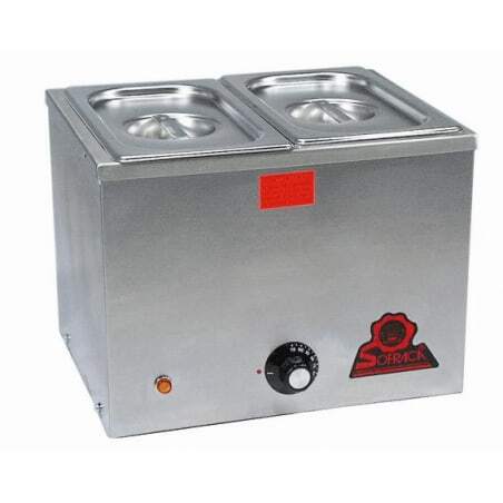 Bain-Marie GN 1/4 - 2x4 Litres Sofraca - 1